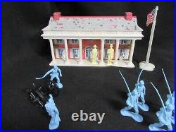 Battle of the Blue and Gray Marx Playset #4745 Civil War Grant Lee Vintage 1959