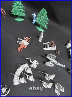 Battle of the Blue and Gray Marx Playset #4745 Civil War Grant Lee Vintage 1959