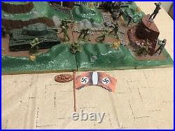 Battleground Terrain Playset 1966 Reproduced by MARX, and MPC are extras