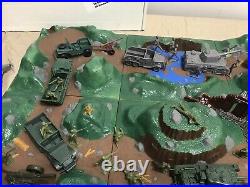 Battleground Terrain Playset 1966 Reproduced by MARX, and MPC are extras