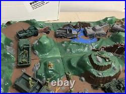 Battleground Terrain Playset 1966 Reproduced by MARX, and MPC are extras