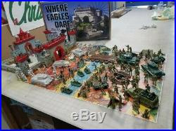 Battleground Where Eagles Dare 225 Pc Playset Genuine Marx Contents Custom Box