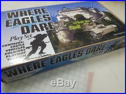 Battleground Where Eagles Dare 225 Pc Playset Genuine Marx Contents Custom Box