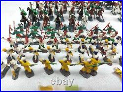 Big Lot Marx Toys Miniature Warriors Of The World British & Turkish 1 Soldiers