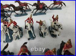 Big Lot Marx Toys Miniature Warriors Of The World British & Turkish 1 Soldiers