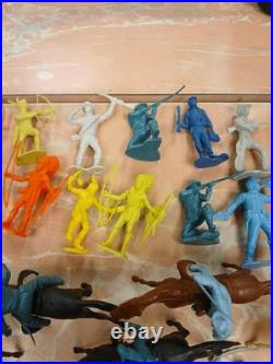 Big Lot Original & Reissues 1950s Marx Blue And Gray Civil War Toy Soldier READ
