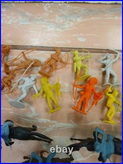 Big Lot Original & Reissues 1950s Marx Blue And Gray Civil War Toy Soldier READ