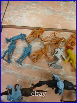 Big Lot Original & Reissues 1950s Marx Blue And Gray Civil War Toy Soldier READ
