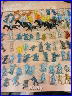 Big Lot Original & Reissues 1950s Marx Blue And Gray Civil War Toy Soldier READ