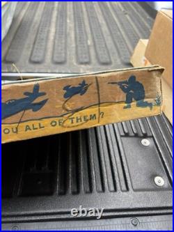 C1950's Marx Army & Airforce Training Center cardboard Box Box ONLY