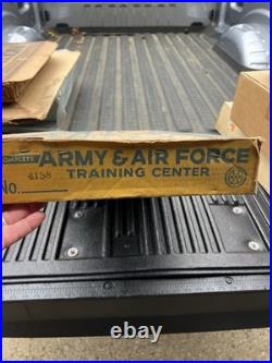 C1950's Marx Army & Airforce Training Center cardboard Box Box ONLY