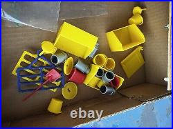 C1970's Marx playset Modern Farm Set parts pieces & components partial Lot AS IS