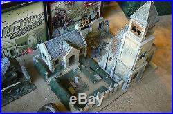 Conte D-day Playset All 7 Sets! Marx Wwii German Longest Day Normandy Gi's