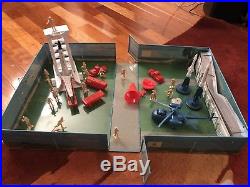 Cape Kennedy Vintage Marx Tin Playset c. 1967 Canaveral 95% complete directions