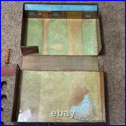 Carry All Fort Apache 4685 Tin Action Playset Marx 1968 Incomplete