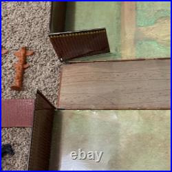 Carry All Fort Apache 4685 Tin Action Playset Marx 1968 Incomplete