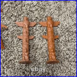 Carry All Fort Apache 4685 Tin Action Playset Marx 1968 Incomplete