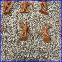 Carry All Fort Apache 4685 Tin Action Playset Marx 1968 Incomplete