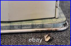 Circa 1950's Louis Marx Tin Litho Modern Kitchen Pretty Maid Play Set W Orig Box