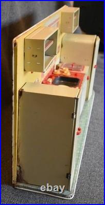 Circa 1950's Louis Marx Tin Litho Modern Kitchen Pretty Maid Play Set W Orig Box Circa 1950's Louis Marx Tin Litho Modern Kitchen Pretty Maid Play Set W Orig Box