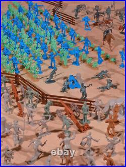 Civil War Playset #1 Marx Recast Antietam 54mm Plastic Toy Soldiers