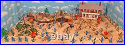 Civil War Playset #3 Marx Replica 1960s Civil War Playset 54mm toy soldiers