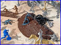 Civil War Playset #3 Marx Replica 1960s Civil War Playset 54mm toy soldiers