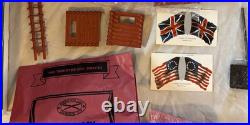 Classic Toy Soldiers Revolution War Used, Box With Bags Figures, Marx CTS Open Box