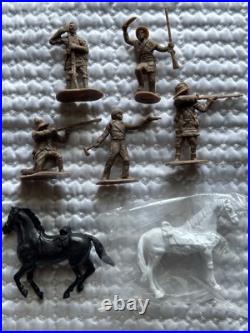 Classic Toy Soldiers Revolution War Used, Box With Bags Figures, Marx CTS Open Box