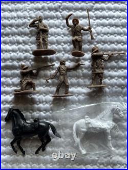 Classic Toy Soldiers Revolution War Used, Box With Bags Figures, Marx CTS Open Box