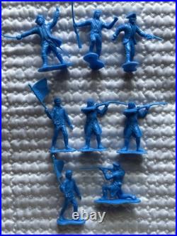 Classic Toy Soldiers Revolution War Used, Box With Bags Figures, Marx CTS Open Box