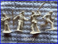Classic Toy Soldiers Revolution War Used, Box With Bags Figures, Marx CTS Open Box