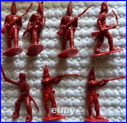 Classic Toy Soldiers Revolution War Used, Box With Bags Figures, Marx CTS Open Box