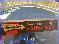 Classic Vintage Marx Modern Farm Set c1960 vintage original box partial set