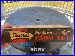 Classic Vintage Marx Modern Farm Set c1960 vintage original box partial set