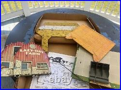 Classic Vintage Marx Modern Farm Set c1960 vintage original box partial set B