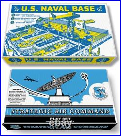 Cohn U. S Naval Base Play Set Box OR Marx Strategic Air Command Play Set Box