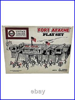 Complete Vintage Marx Fort Apache Playset No. 4502 Never Used Includes COA