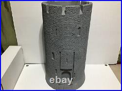 Conte Warlord Tower with Figures Vikings Normans Britains Marx Playset