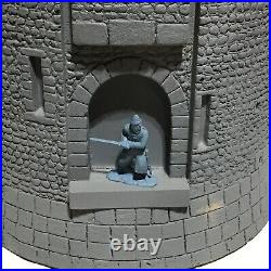 Conte Warlord Tower with Figures Vikings Normans Britains Marx Playset