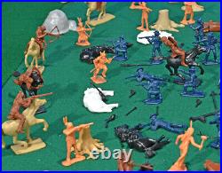 Custer's Last Stand Playset 54mm Plastic Soldiers