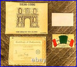 Davy Crockett At The Alamo 160th Anniversary Playset 1995 Marx Toys No. 3538