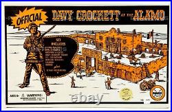 Davy Crockett at the Alamo 160th Anniversary Playset 1995 Marx Toys 3538
