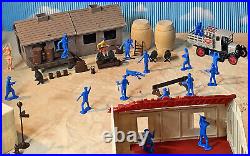 Deluxe Marx recast Untouchables Playset 54mm-60mm Plastic Toy Soldiers