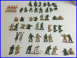 Desert Fox Play Set By Marx in Box-Instructions, Soldiers, Vehicles, Accessories