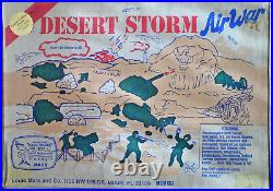 Desert Storm Air War by MARX Toys over 100 pcs Play Set
