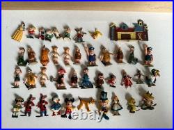 Disneykins Marx Figures Playset Walt Disney Fairykins TV Tinykins. 40 Pieces