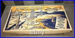Early 1960's Marx Cape Canaveral Project Mercury Play Set In Box #4524 NASA NMIB