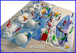 Expanded Marx Recast Arctic Playset 54mm Plastic Toy Soldiers made in 1996