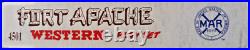 FORT APACHE, by MARX, Western Play Set #4501, New, Rare